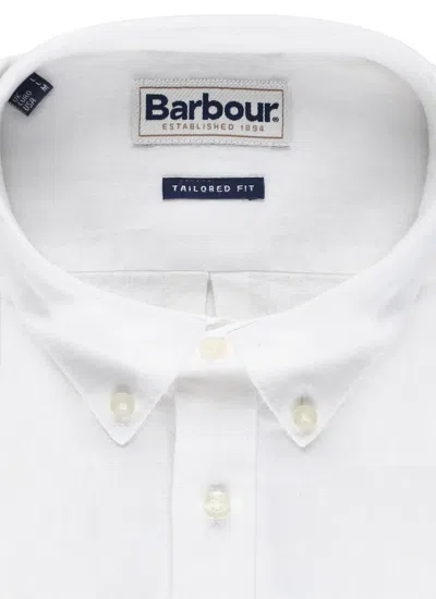 Shop Barbour Nelson Shirt In White