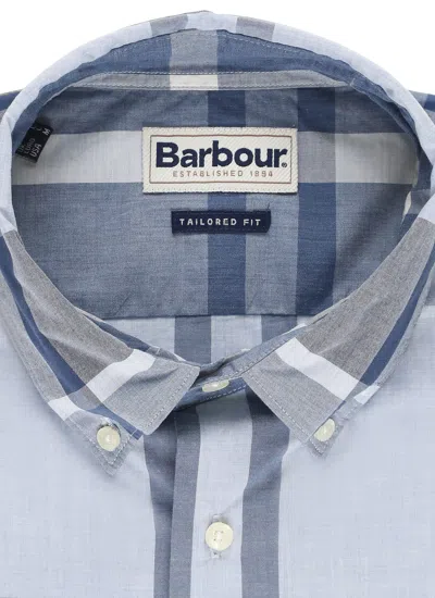 Shop Barbour Harris Shirt In Blue