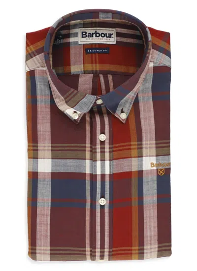 Shop Barbour Kidd Shirt In Red