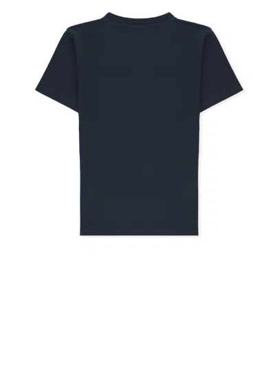 Shop Fay T-shirt With Logo In Blue