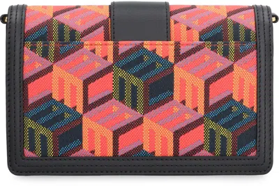 Shop Mcm Tracy Fabric Mini Shoulder Bag In Multicolor