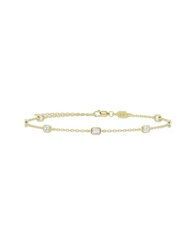 Lab Grown Diamonds 14k 0.75 Ct. Tw. Lab-grown Diamond Station Bracelet