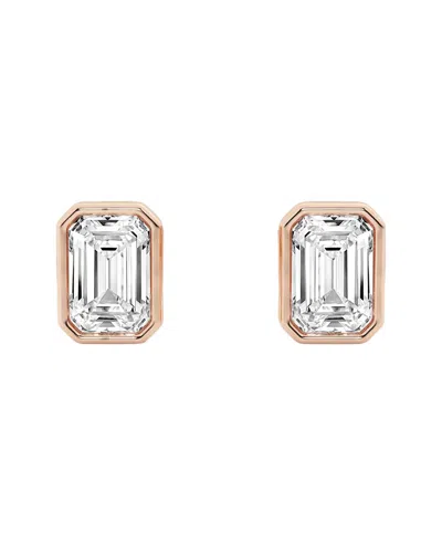 Lab Grown Diamonds 14k Rose Gold 1.00 Ct. Tw. Lab-grown Diamond Studs