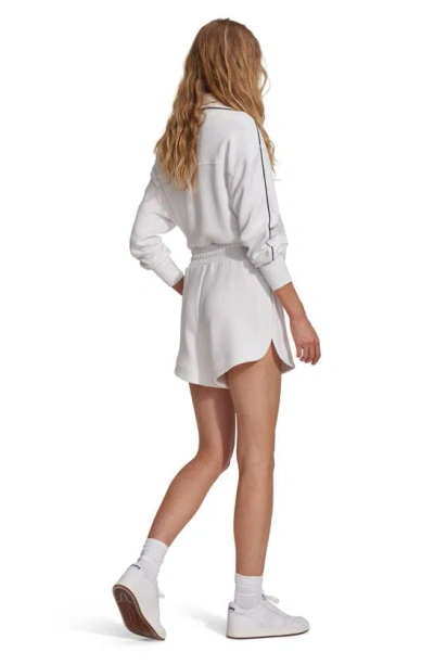 Varley Ollie High-rise Shorts In White