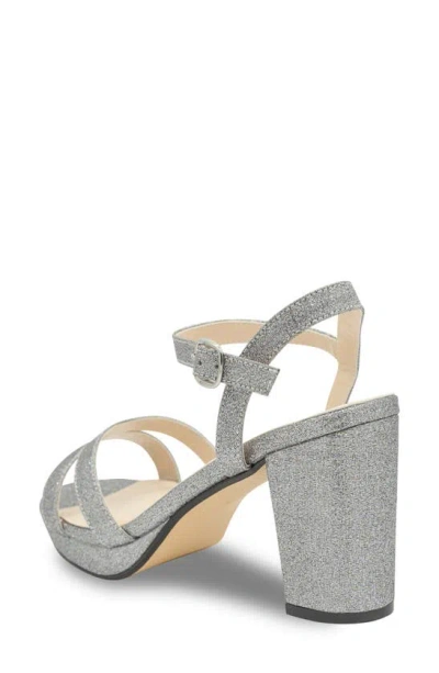 Touch Ups Harmon Platform Sandal In Pewter
