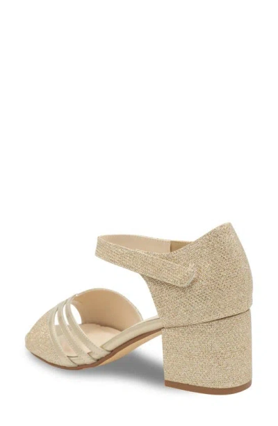 Touch Ups Champagne Ankle Strap Sandal In Champagne