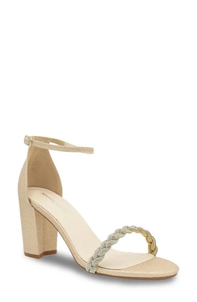 Shop Touch Ups Whitney Ankle Strap Sandal In Champagne