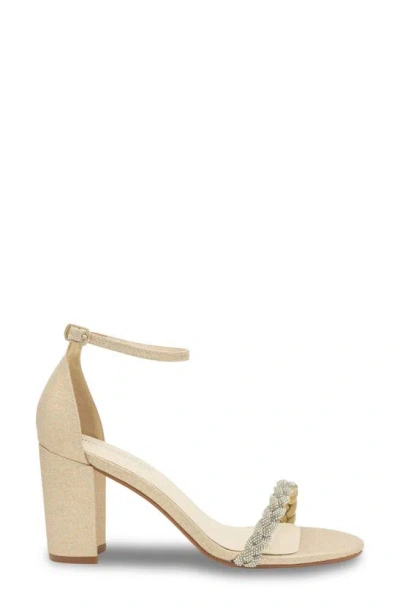 Shop Touch Ups Whitney Ankle Strap Sandal In Champagne