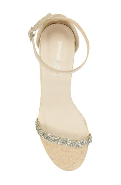 Touch Ups Whitney Ankle Strap Sandal In Champagne