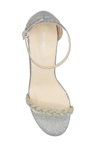 Touch Ups Whitney Ankle Strap Sandal In Pewter