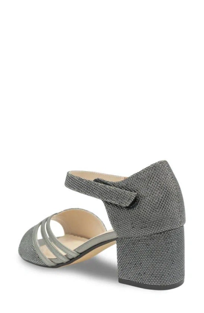 Shop Touch Ups Champagne Ankle Strap Sandal In Pewter