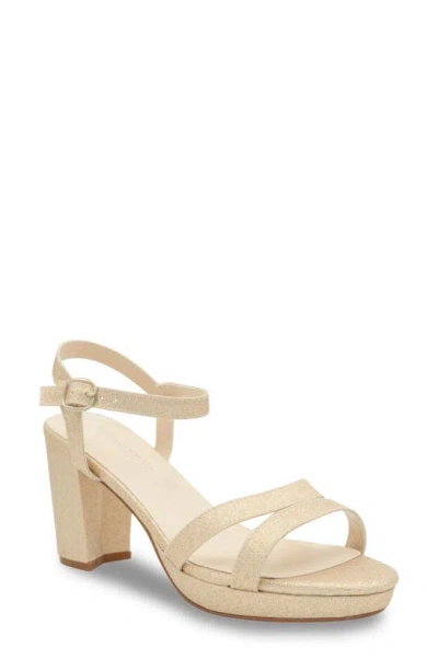 Shop Touch Ups Harmon Platform Sandal In Champagne