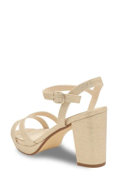 Touch Ups Harmon Platform Sandal In Champagne