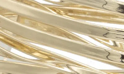 Touch Ups Silver Ankle Wrap Sandal In Gold