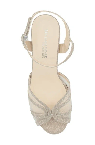 Touch Ups Anya Ankle Strap Sandal In Champagne