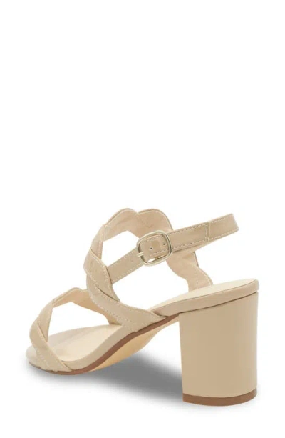 Touch Ups Champagne Ankle Strap Sandal In Nude