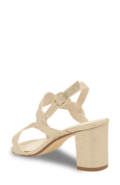 Touch Ups Champagne Ankle Strap Sandal In Champagne
