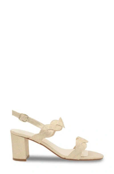 Touch Ups Champagne Ankle Strap Sandal In Champagne