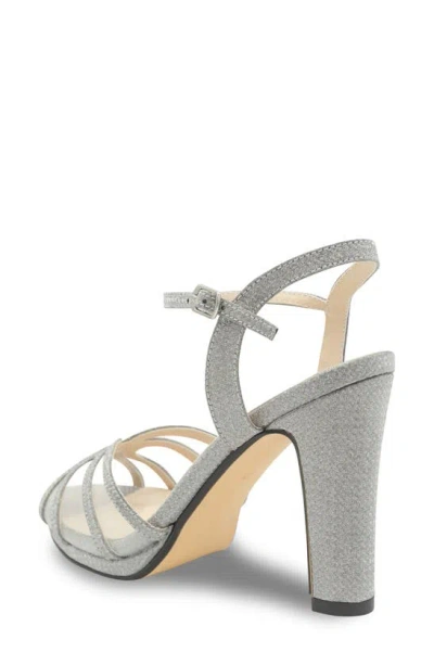 Shop Touch Ups Anya Ankle Strap Sandal In Silver