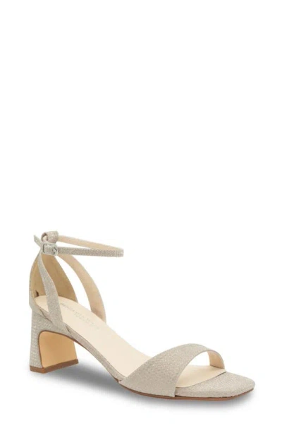 Shop Touch Ups Lilibet Ankle Strap Sandal In Champagne