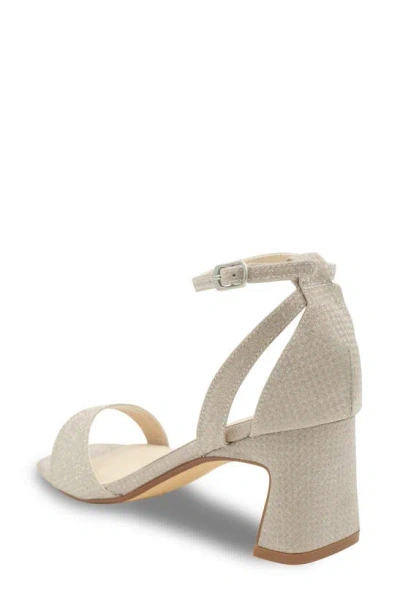 Touch Ups Lilibet Ankle Strap Sandal In Champagne