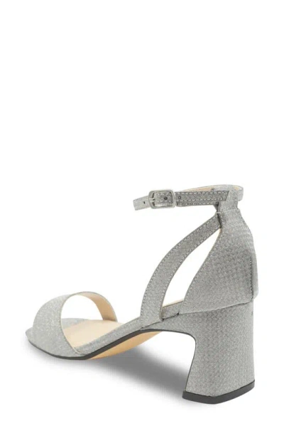 Touch Ups Lilibet Ankle Strap Sandal In Silver