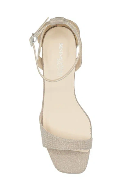 Touch Ups Lilibet Ankle Strap Sandal In Champagne