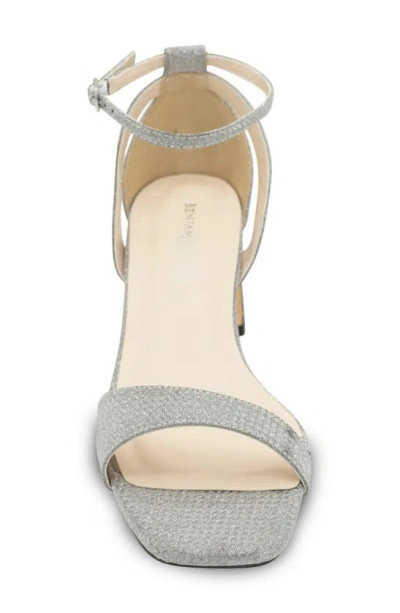 Touch Ups Lilibet Ankle Strap Sandal In Silver