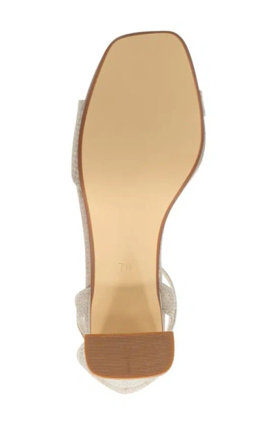 Touch Ups Lilibet Ankle Strap Sandal In Champagne