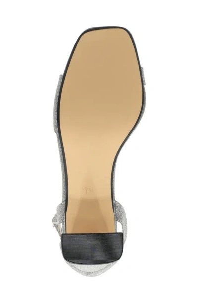 Touch Ups Lilibet Ankle Strap Sandal In Silver