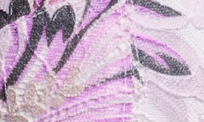 Shop Montelle Intimates Lavender Fields Keyhole Balconette Underwire Bra In Lavender Print
