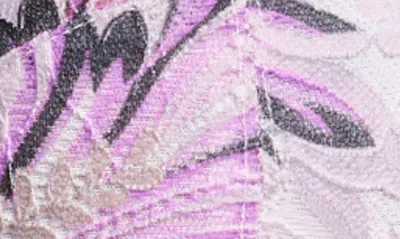 Montelle Intimates Lavender Fields Keyhole Balconette Underwire Bra In Lavender Print