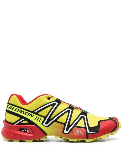 Shop Salomon Yellow Speedcross 3 Trail Sneakers In Gelb