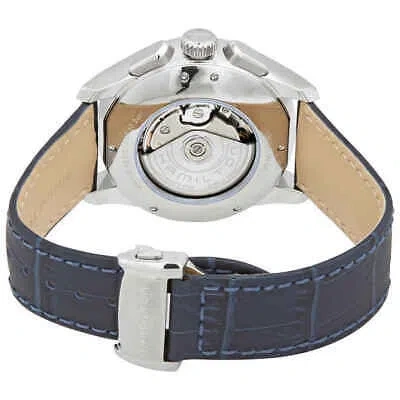 Pre-owned Hamilton Jazzmaster Chronograph Automatic Blue Dial Men's Watch H32586641