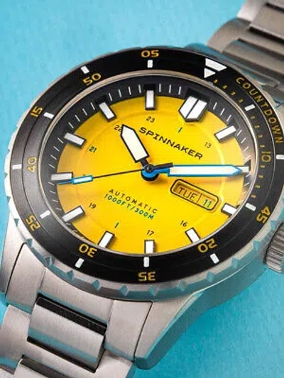 Pre-owned Spinnaker Sp-5099-33 Hass Automatik Diver