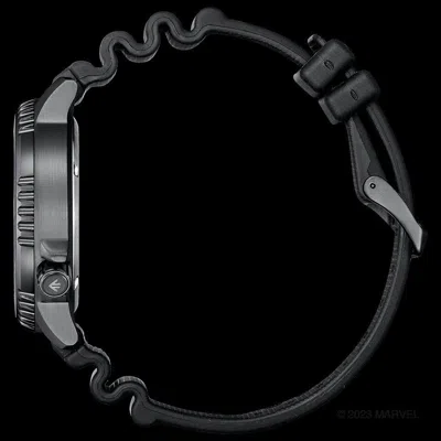 Pre-owned Citizen Promaster Marine Bn0255-03e Black Marvel Miles Men's Watch