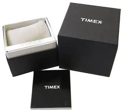 Pre-owned Timex Men's  Q Three Time Zone Chronograph 40mm Watch Tw2v69900
