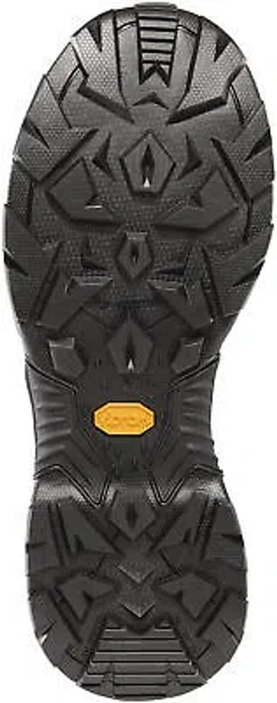 Pre-owned Danner Striker Bolt Mens Black Leather Side-zip 6in Military Boots