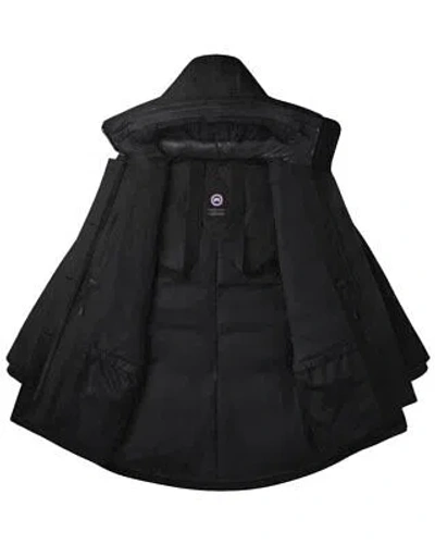 Pre-owned Canada Goose Rossclair Black Label Down Parka Women's Xs