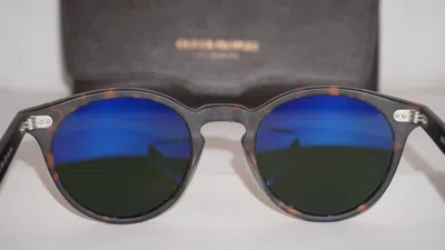 Pre-owned Oliver Peoples Sunglasses Romare Sun Sable Tortoise Ov5459su 1454o8 50 22 145 In Green