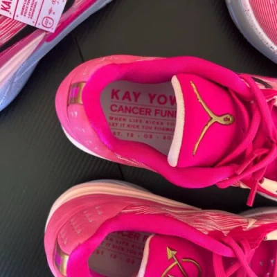 Pre-owned Nike Air Zoom G.t. Cut 2 “kay Yow” Sz. 15 (fd7114-600) Missing Lid In Pink