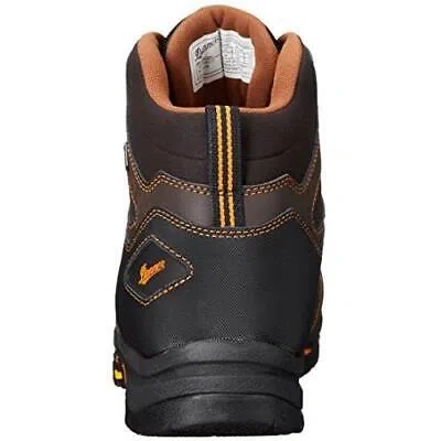 Pre-owned Danner Men's Vicious 4.5 Inch Non Metallic Toe Work Boot, Brown/orange