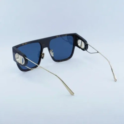 Pre-owned Dior 30montaigne S3u 22b0 Havana/blue 58-18-130 Sunglasses Authentic
