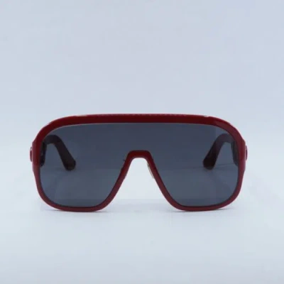 Pre-owned Dior Bobbysport M1u 35a0 Red/grey 00--135 Sunglasses Authentic In Gray