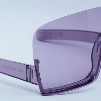 Pre-owned Gucci Gg1631s 011 Liliac/violet 99-1-115 Sunglasses In Purple