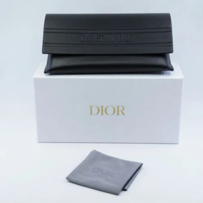 Pre-owned Dior 30montaigne S3u 12a1 Black/gradient Grey 58-18-130 Sunglasses In Gray