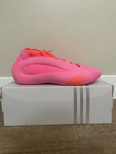 Pre-owned Adidas Originals Adidas Harden Vol. 8 Flamingo Pink Size 14 Rare Ie2698 Ae Basketball Shoes