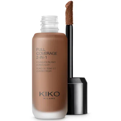 Shop Kiko Milano Full Coverage 2-in-1 Foundation And Concealer 25ml (various Shades) - 180 Rose