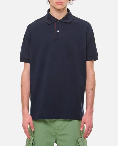 Paul Smith Cotton Polo Shirt In Black