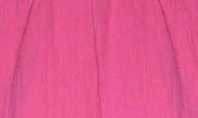Shop Bonnie Jean Kids' Cotton Gauze Top & Shorts Set In Pink